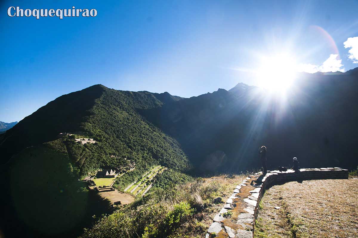 Choquequirao trek to Machu Picchu