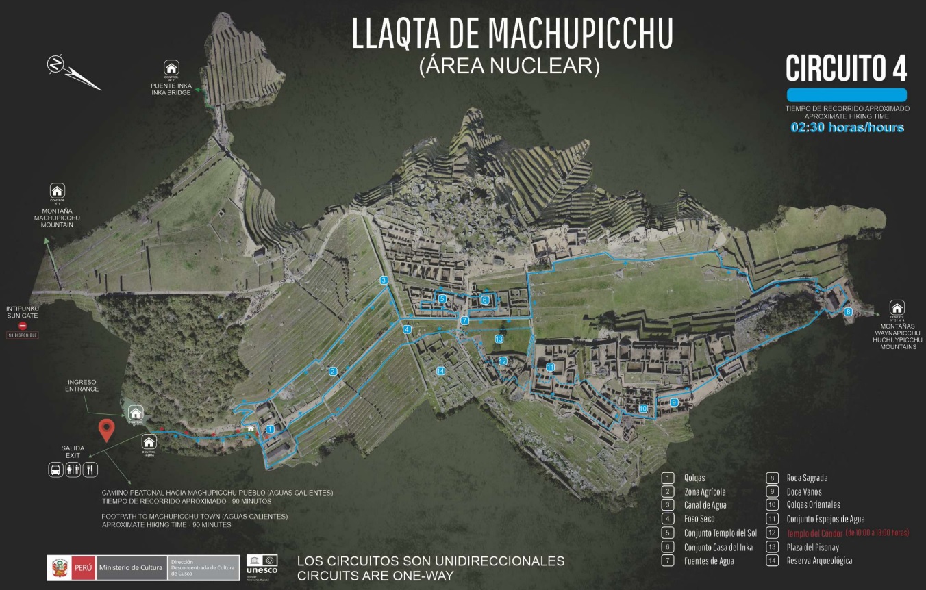 Circuit 4 of Machu Picchu