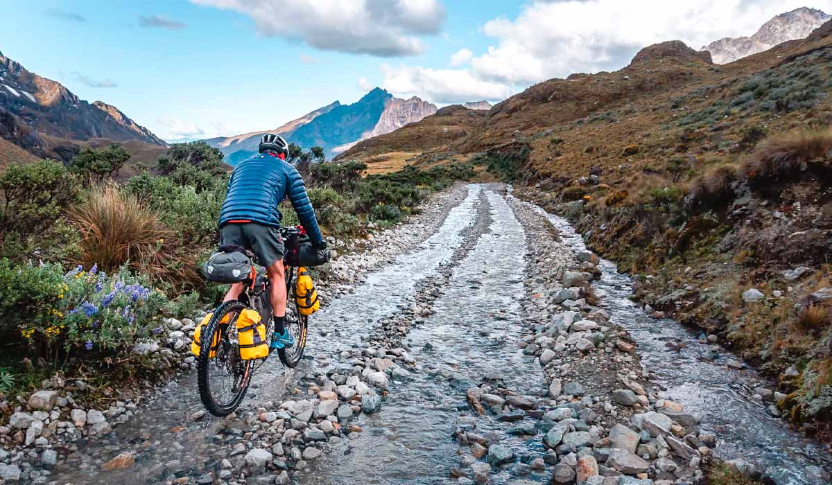 Cordillera Blanca mountain range