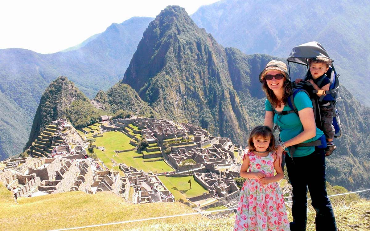 Family trip to Machu Picchu