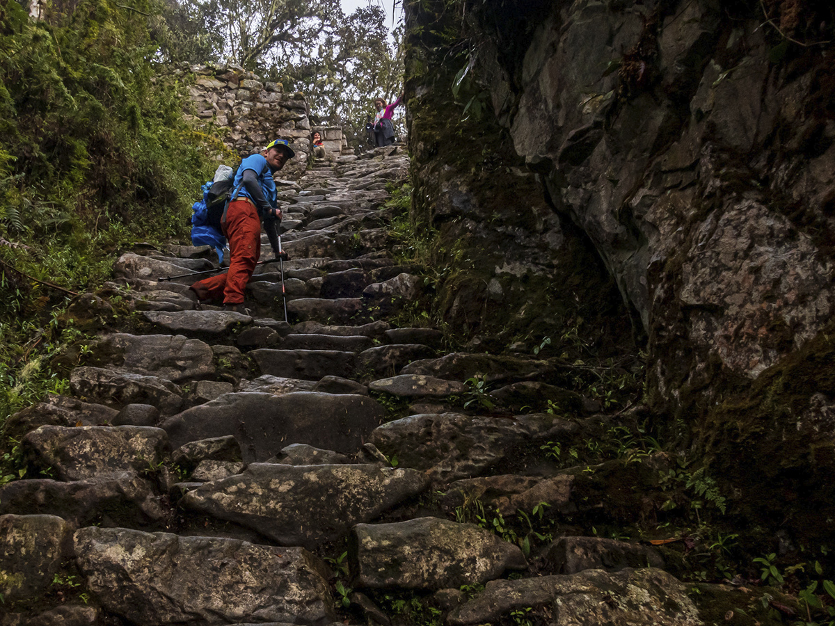 Inca trail to Machu Picchu