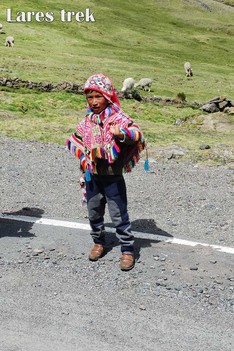 Lares trek to Machu Picchu